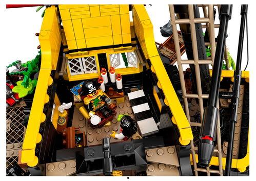 乐高国产海盗船视频,创意无限，航海探险新体验